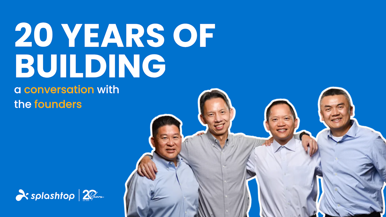 The Story Behind 20 Years of Splashtop