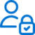 Secure remote access management icon