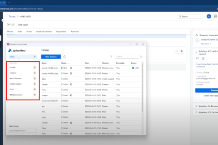 Splashtop Remote Support with Freshservice Demo