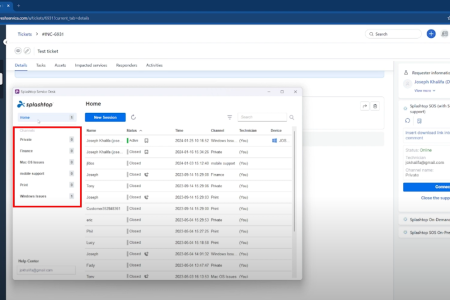 Splashtop SOS with Freshservice Demo