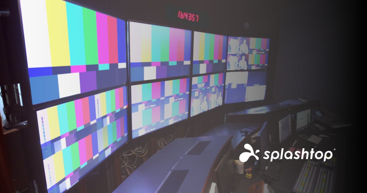 Remote Broadcasting Newsroom in the Face of COVID-19