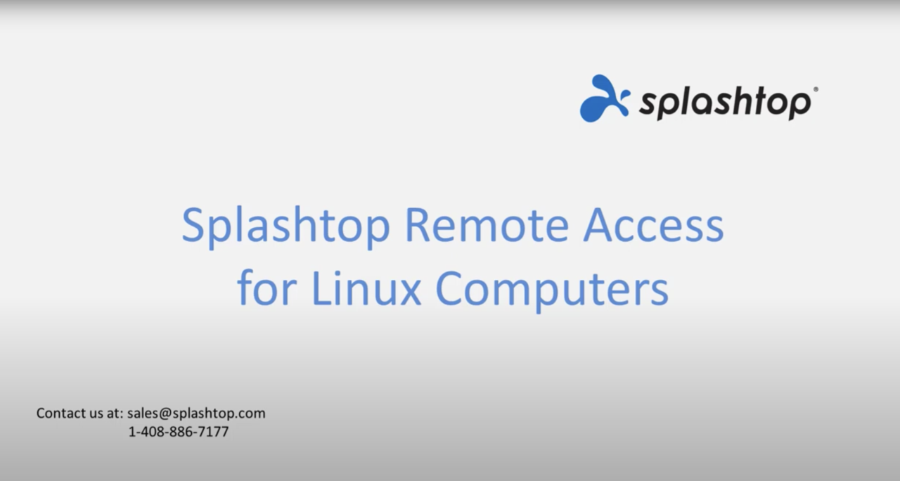 Remotely Control Linux Computers from Anywhere