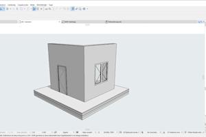 Archicad interface.