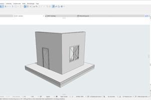 Archicad interface.