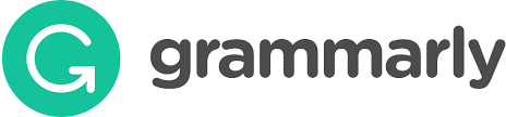 Grammarly logo with a green circle containing a white G on the left and the word grammarly in bold, dark gray letters to the right.