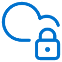 Secure infrastructure icon