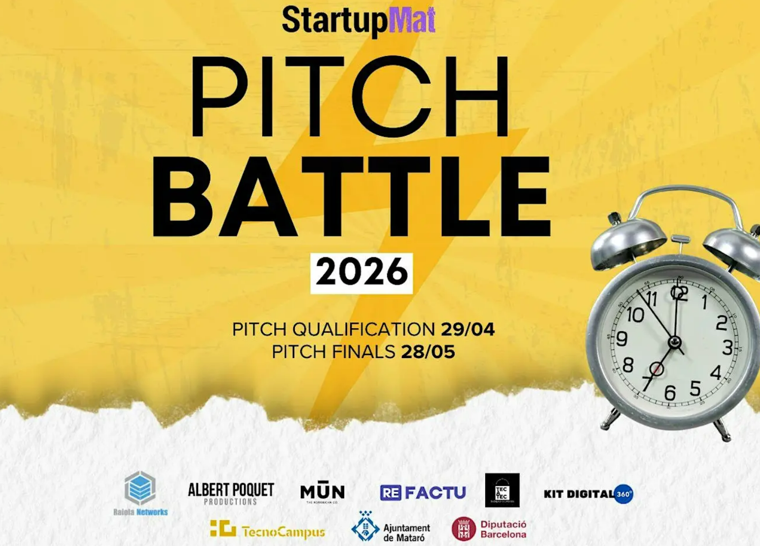 Pitch Qualification ⚡️ StartupMat Pitch Battle 2026