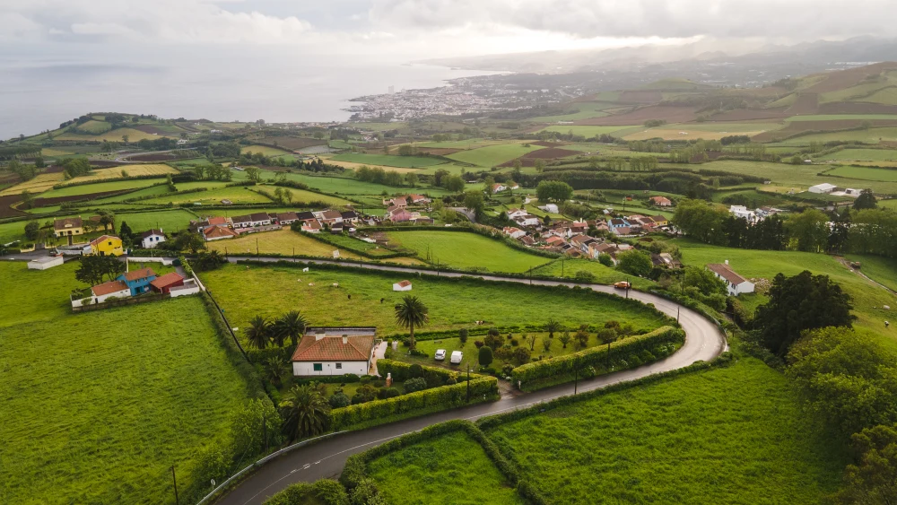 Surf Garage - La carretera en el medio de los campos