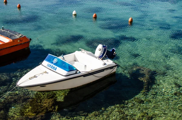 Surf Garage Art Co - Yamaha on crystal water