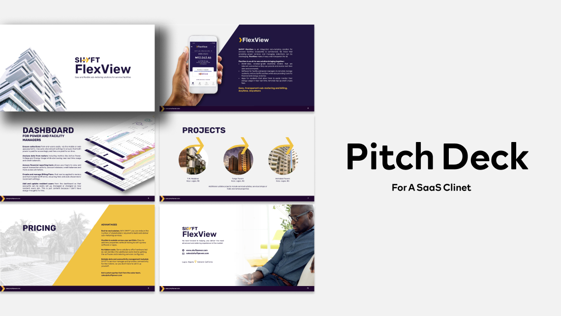 SaaS client — pitch deck