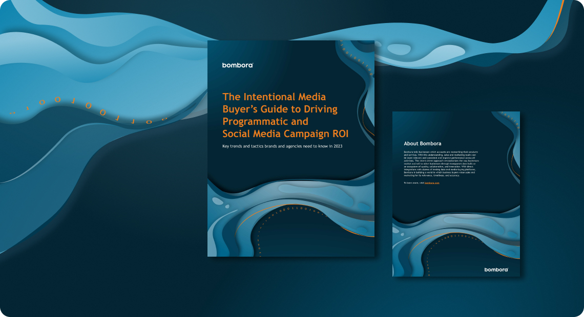 Marketing design projects for Bombora