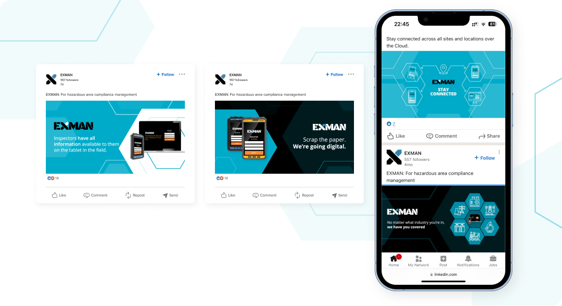 Exman — Linkedin posts