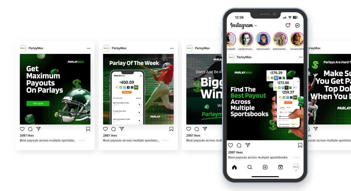 ParlayMax — social media ads