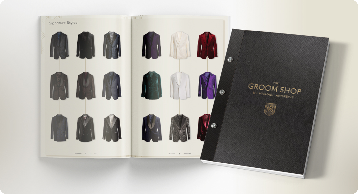 Groom Shop — print assets for sales department