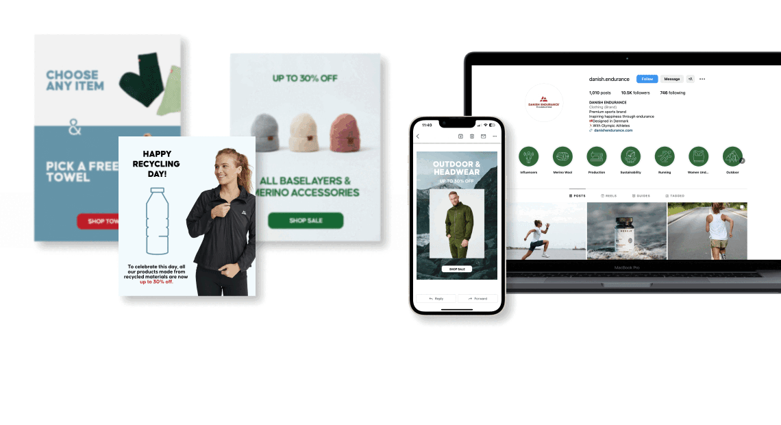Danish Endurance — social media assets