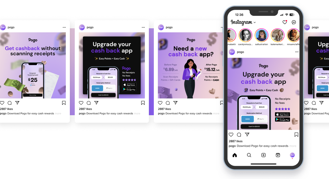 Pogo — social media ads