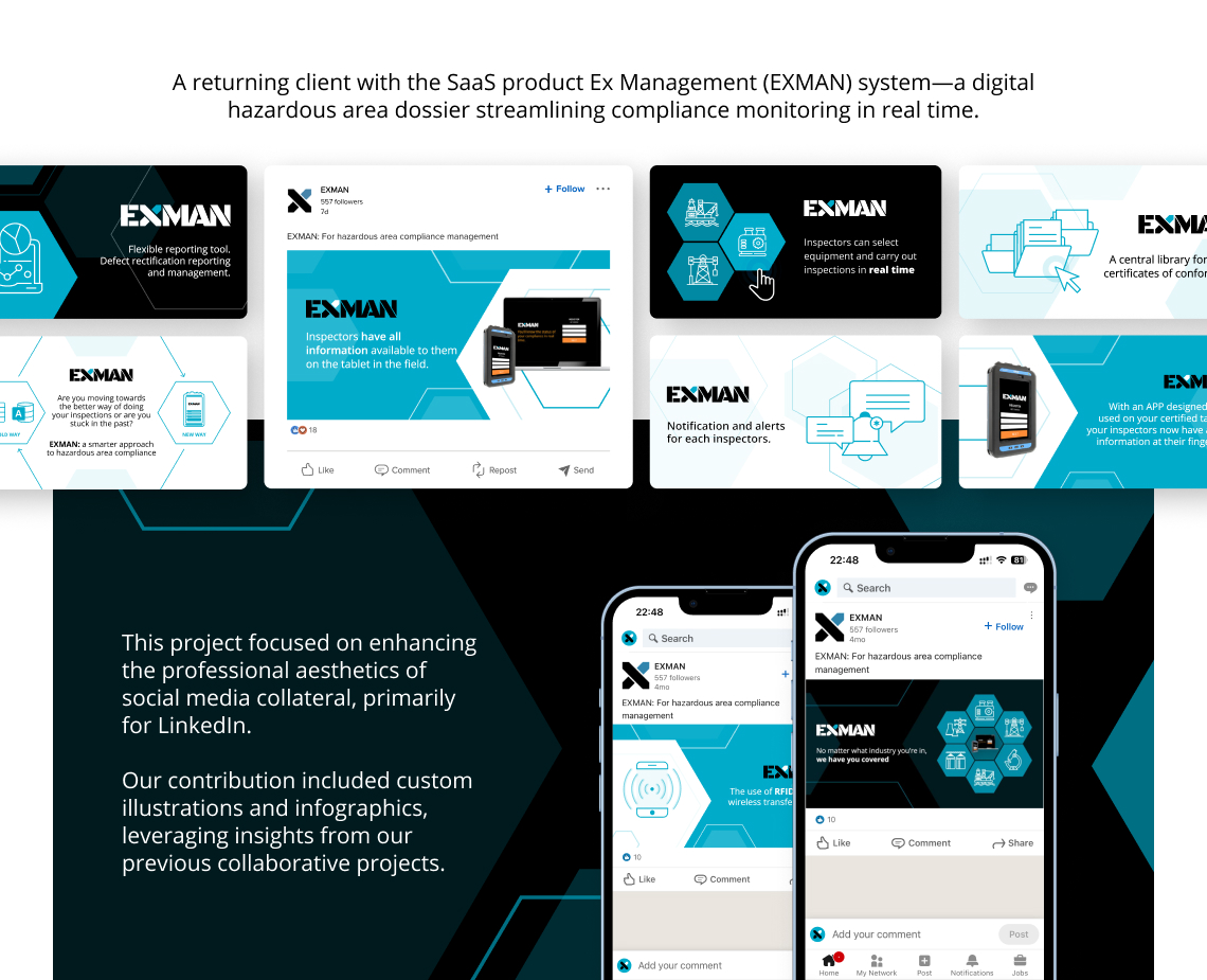 Exman — Linkedin posts