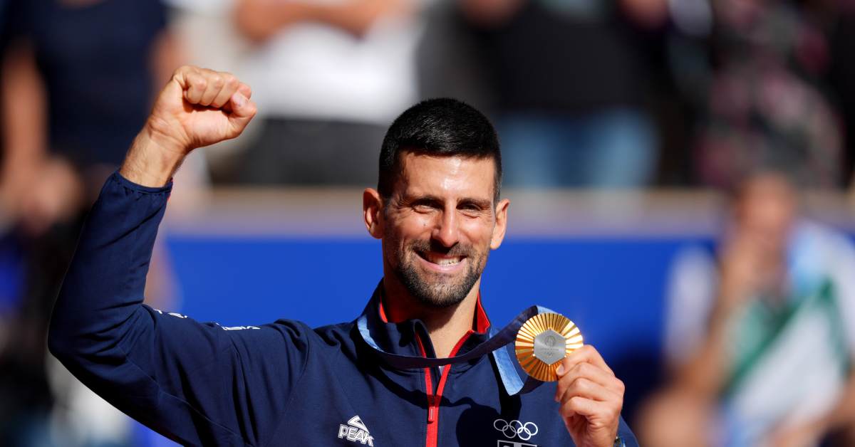 Image: Djokovic Gold Medal