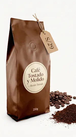 Cafe tostado y molido