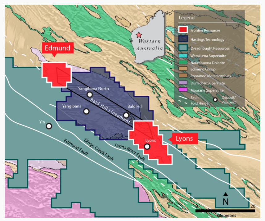 Frontier Resources - Gascoyne REE Project