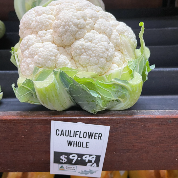 cauliflower expensive