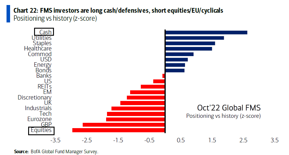 BofA fund manager survey