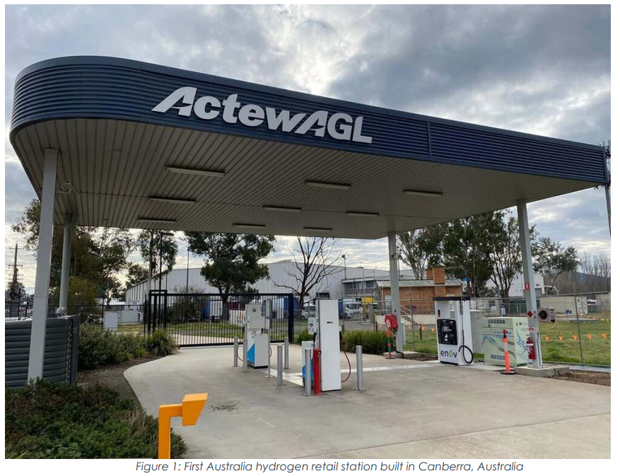 First hydrogen retail station in Canberra