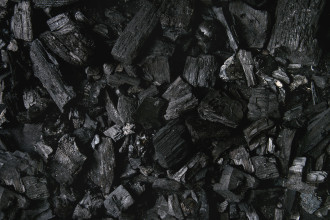 A close up photo of coal fragments heaped together 
