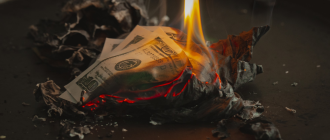 cash burn negative cashflow