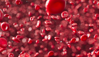 Blood plasma balls or round discs which could be construed as blood cells