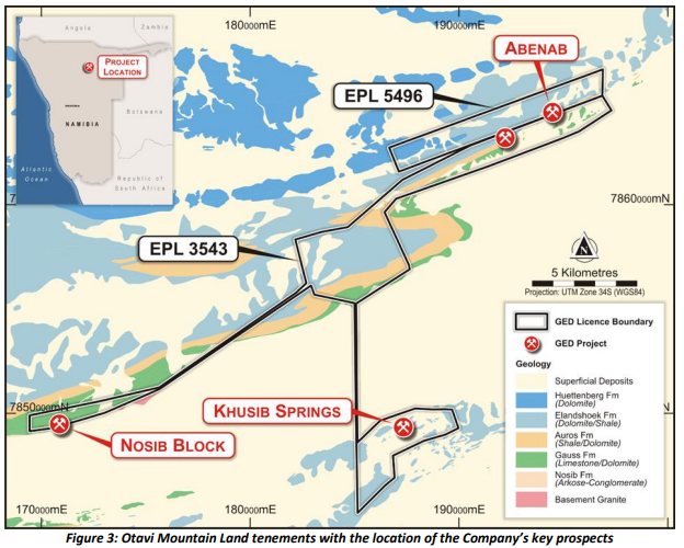 Exceptional Copper-Vanadium Intersection at Nosib