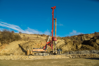 Mining exploration drill rig 5