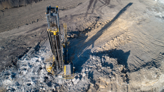 Mining exploration drill rig 3