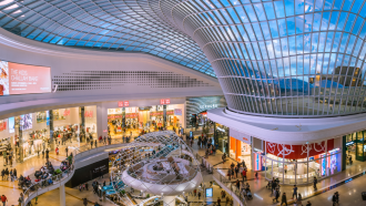shopping centre retail REITs consumer spending