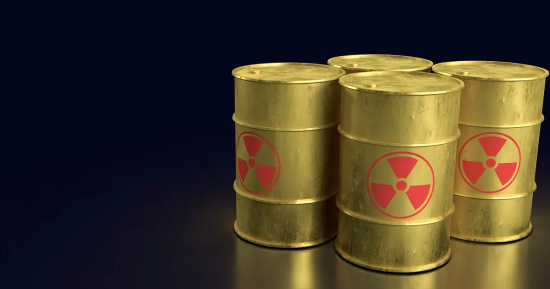 barrels of uranium