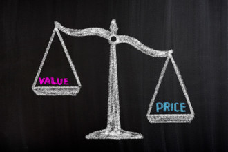 Value vs price weights