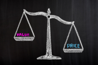 Value vs price weights