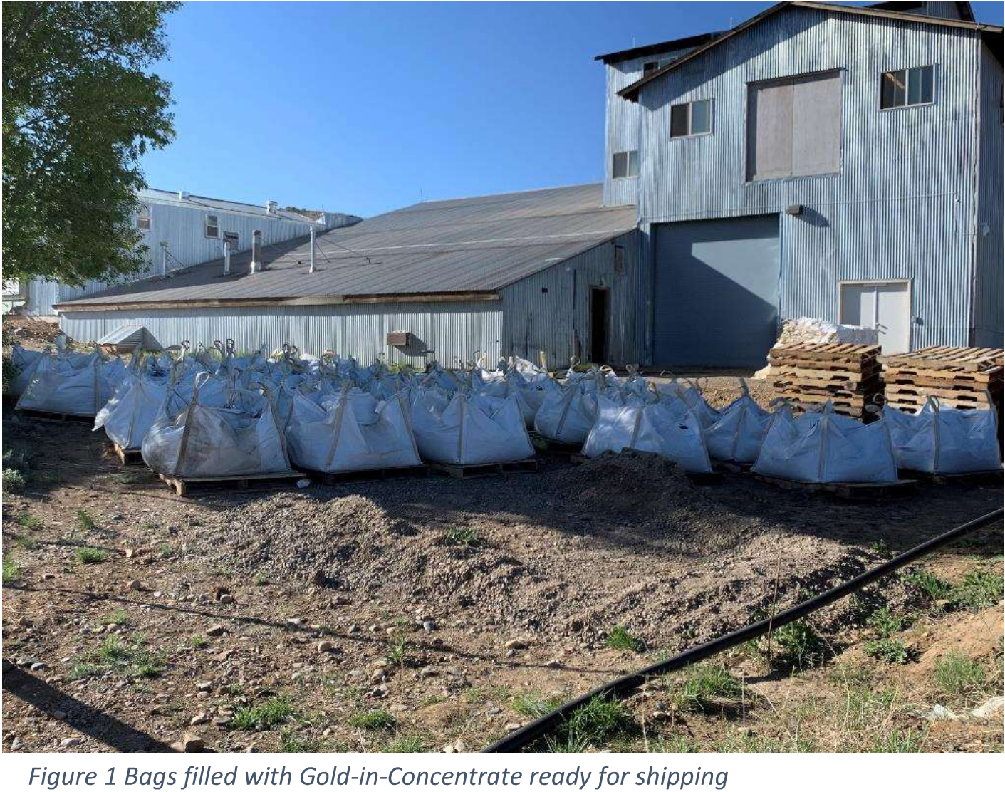 (Source: Dateline) A shipment of concentrate ready to go 