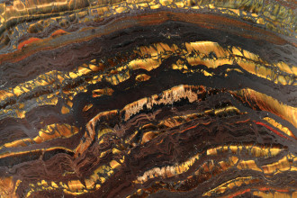 A representation of gold mineralisation in-situ 