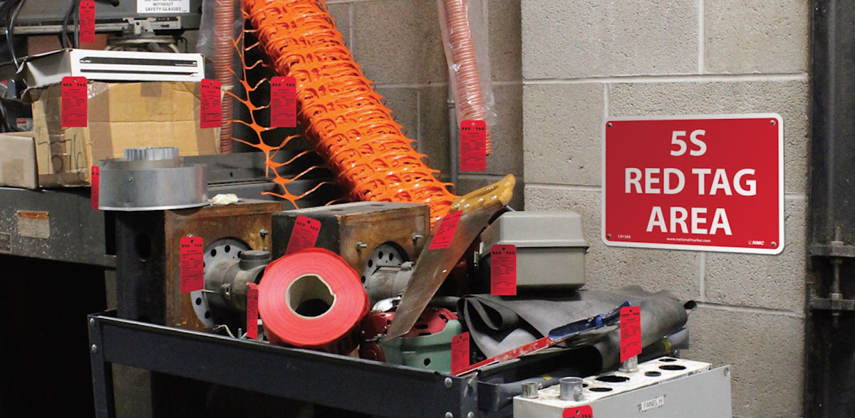 5S — Red Tag Technique — MSC Industrial Supply