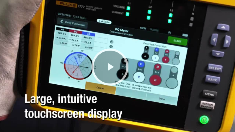 Top 5 power quality issues you can solve with the Fluke 1770 power quality analyzers inline video 1 thumb