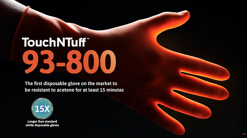 Acetone-Resistant Disposable Gloves: Chemical Protection Meets Dexterity - video