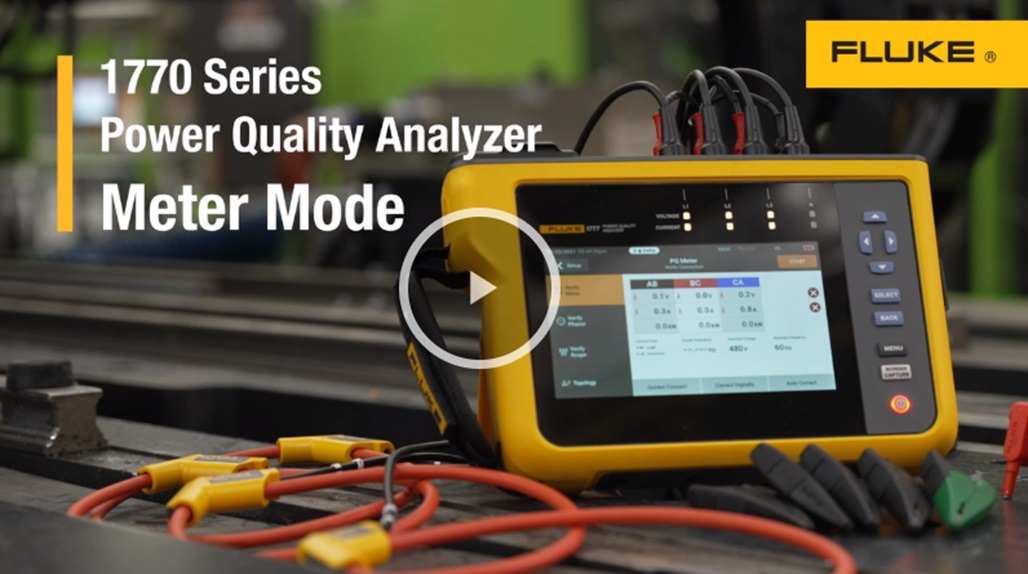 Top 5 power quality issues you can solve with the Fluke 1770 power quality analyzers video 4 thumb