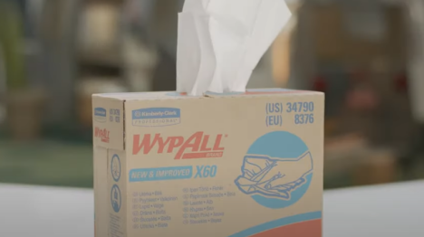 VIDEO: WypAll® X60 Cloth Demo Video: Cross-Contamination (Microfiber)