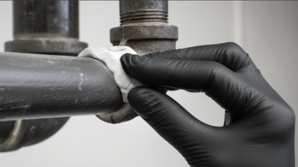 Customer Questions: Repair Pipe Holes with Putty or Patches