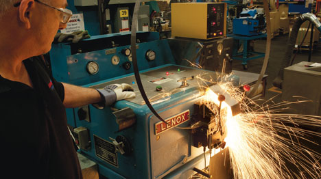 Inside a Certified Weld Center: Producing Lenox Band Saw Blades at Scale