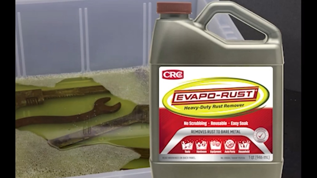 QUICK TIPS #44: Remove Heavy Rust Without Scrubbing | CRC Evapo-Rust
