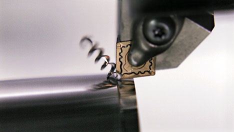 How Mitsubishi’s MC6100 Turning Inserts Tame Tricky Steel-Machining Jobs