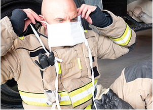 FR Facial Protection for Emergency Response Against COVID-19 Exposure