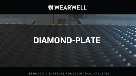 VIDEO: Wearwell Diamond-Plate Anti-Fatigue Matting – What the Pros Demand